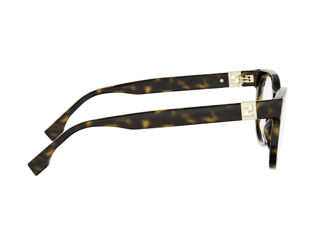Fendi Fe50157i Tortoiseshell Round Eyeglasses