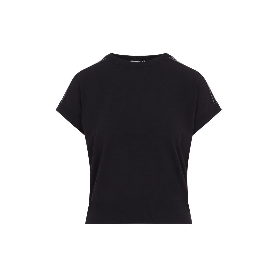 Peserico Tricot Blu Cotton Sweater