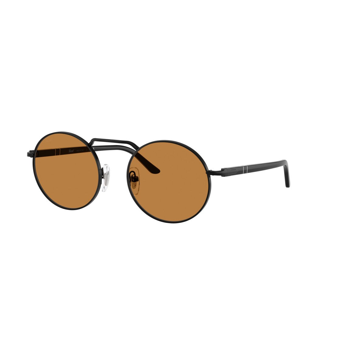Persol 0Po1019s Thin Rounded Metal Frame Sunglasses