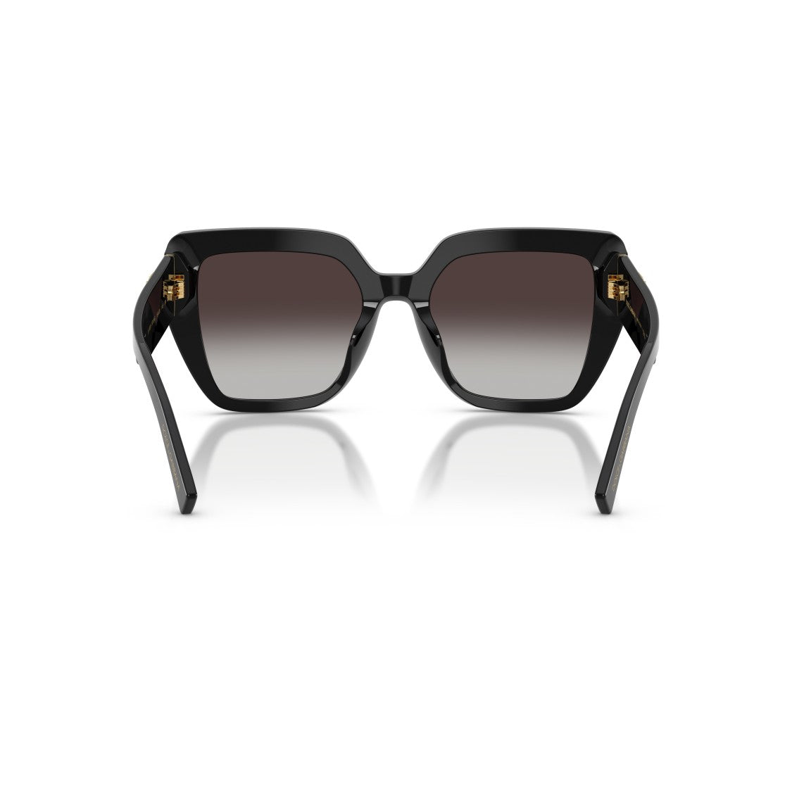 Dolce & Gabbana Oversized Square Frame Sunglasses With Heart Accents