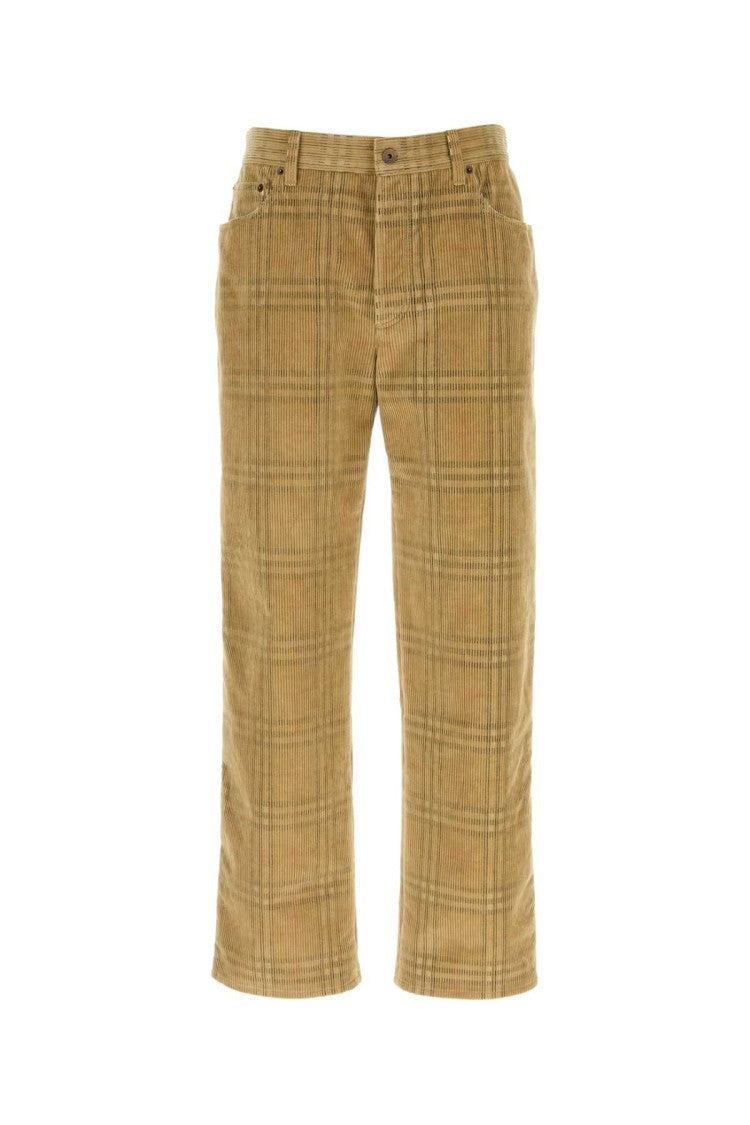 Burberry Embroidered Corduroy Pant
