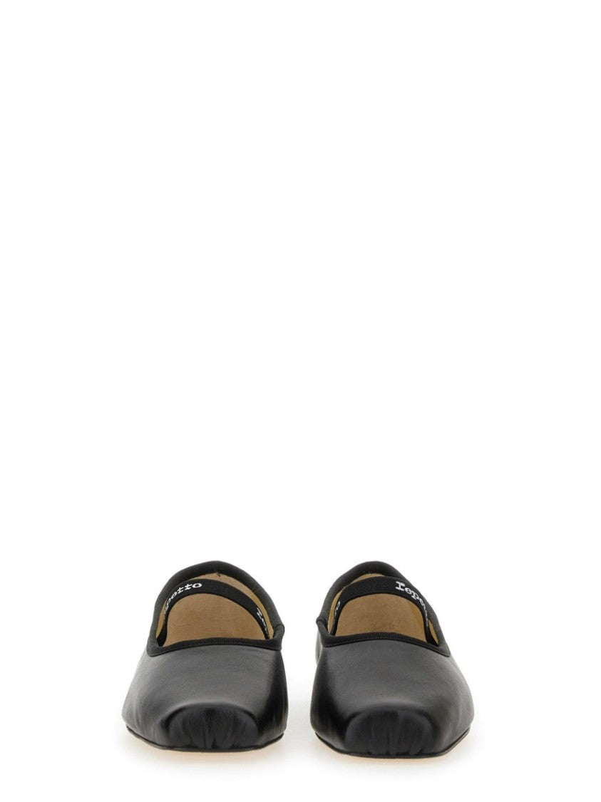 Repetto Neutrals Lisbeth Square Toe Ballet Flats