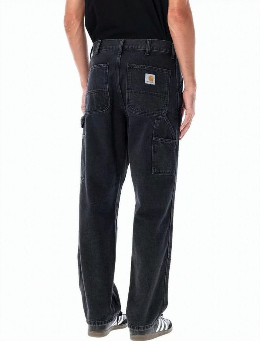 Carhartt Wip Black Smith Denim Double Knee Pants