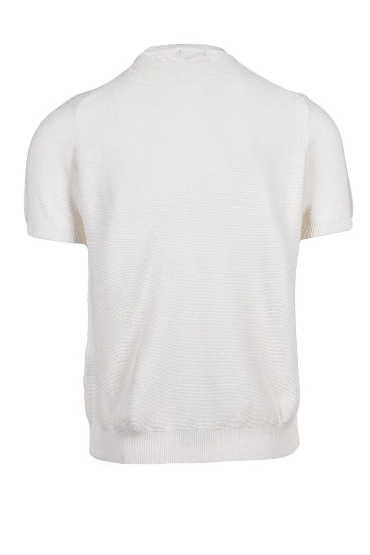 Drumohr Cotton Top - White