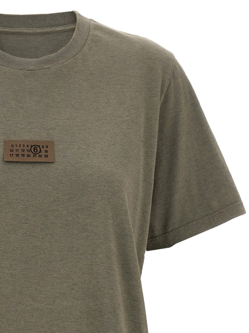 Mm6 By Maison Margiela Numeric Signature Patch T-Shirt
