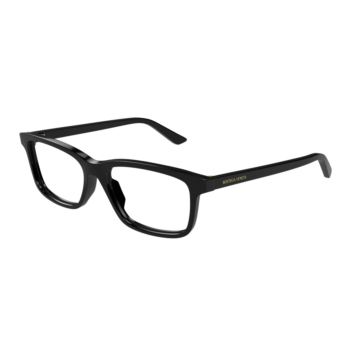 Bottega Veneta Bv1314o Rectangular Frame Eyeglasses In Recycled Acetate