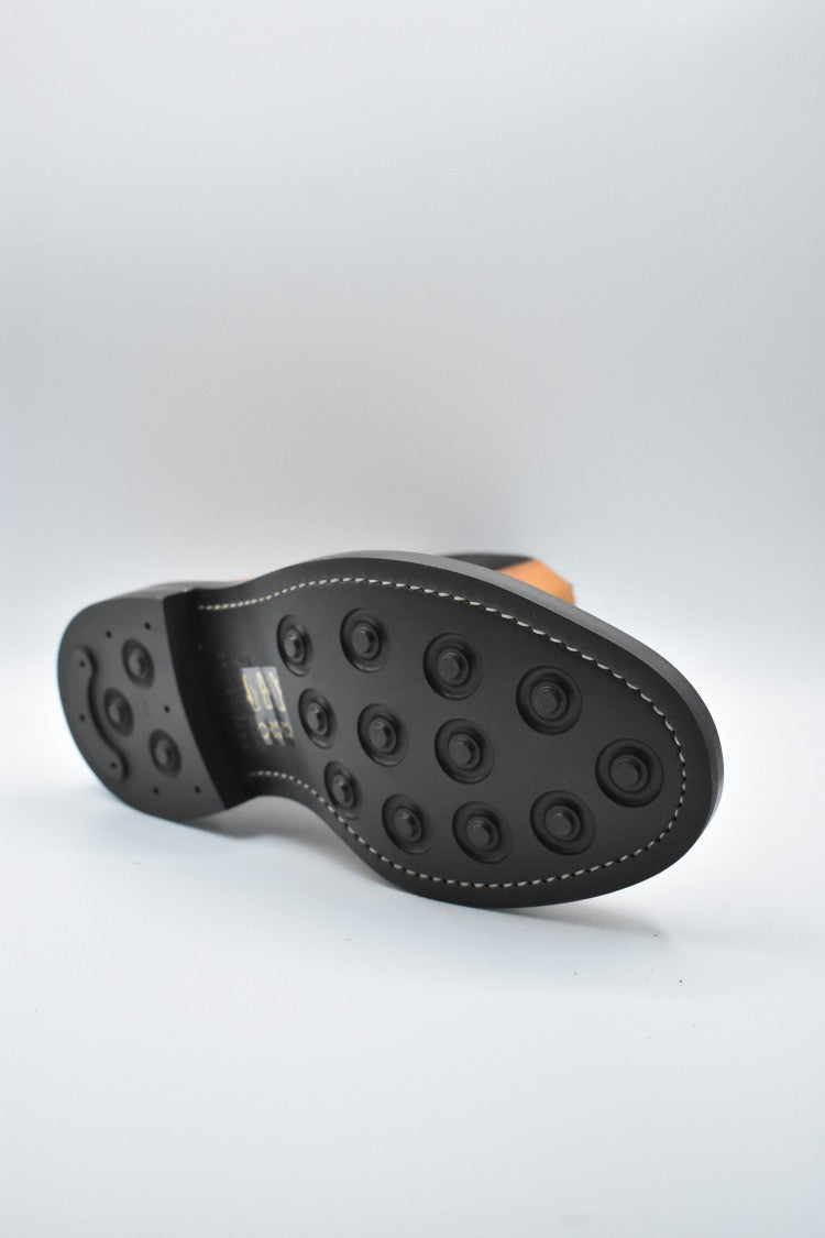 Tricker's Laced Boots With Brogue Detailing