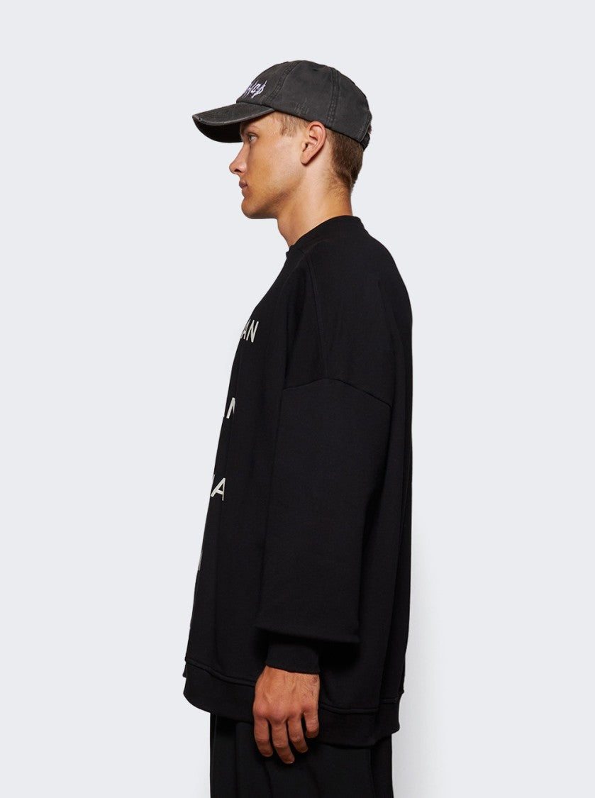 Rick Owens X Champion Knitted Jumbo Sweat Black