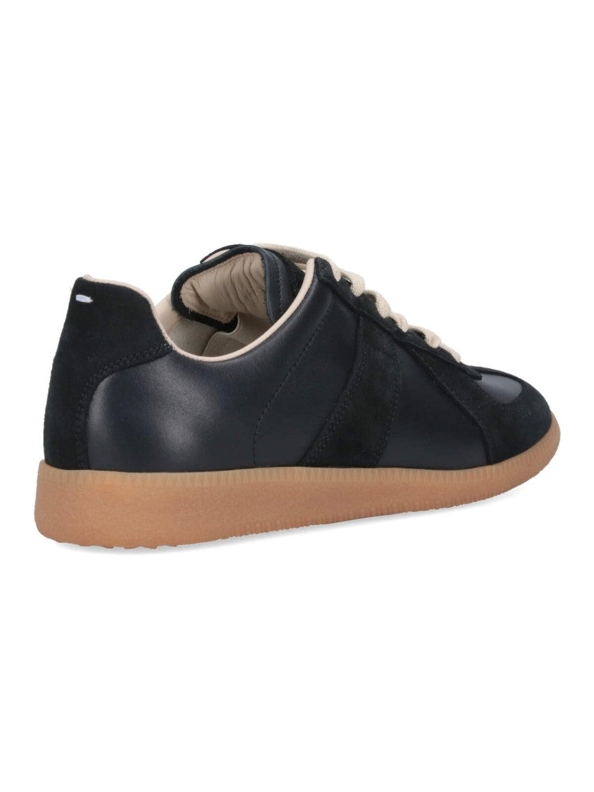 Maison Margiela Low-Top Sneakers With Suede Detailing
