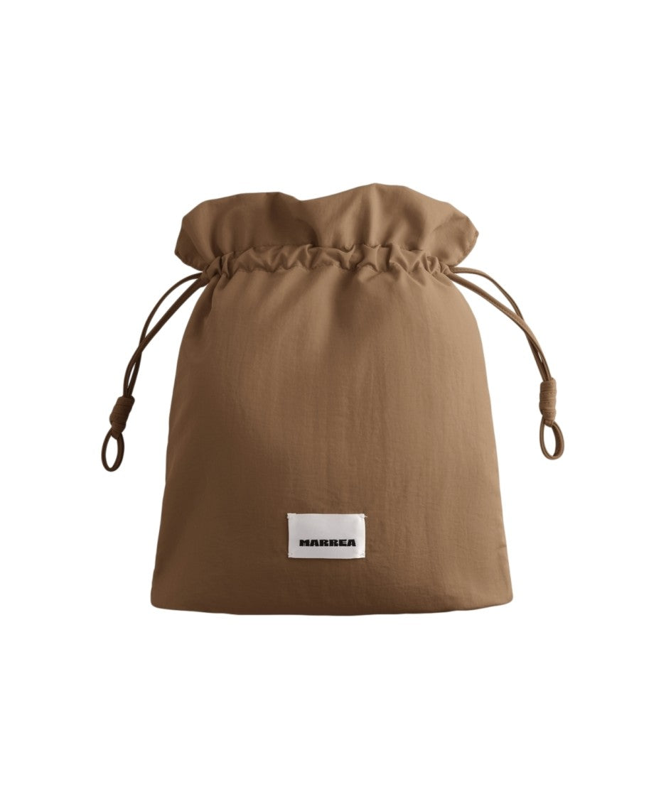 Marrea Woven Neoprene Bucket Bag With Padded Handle