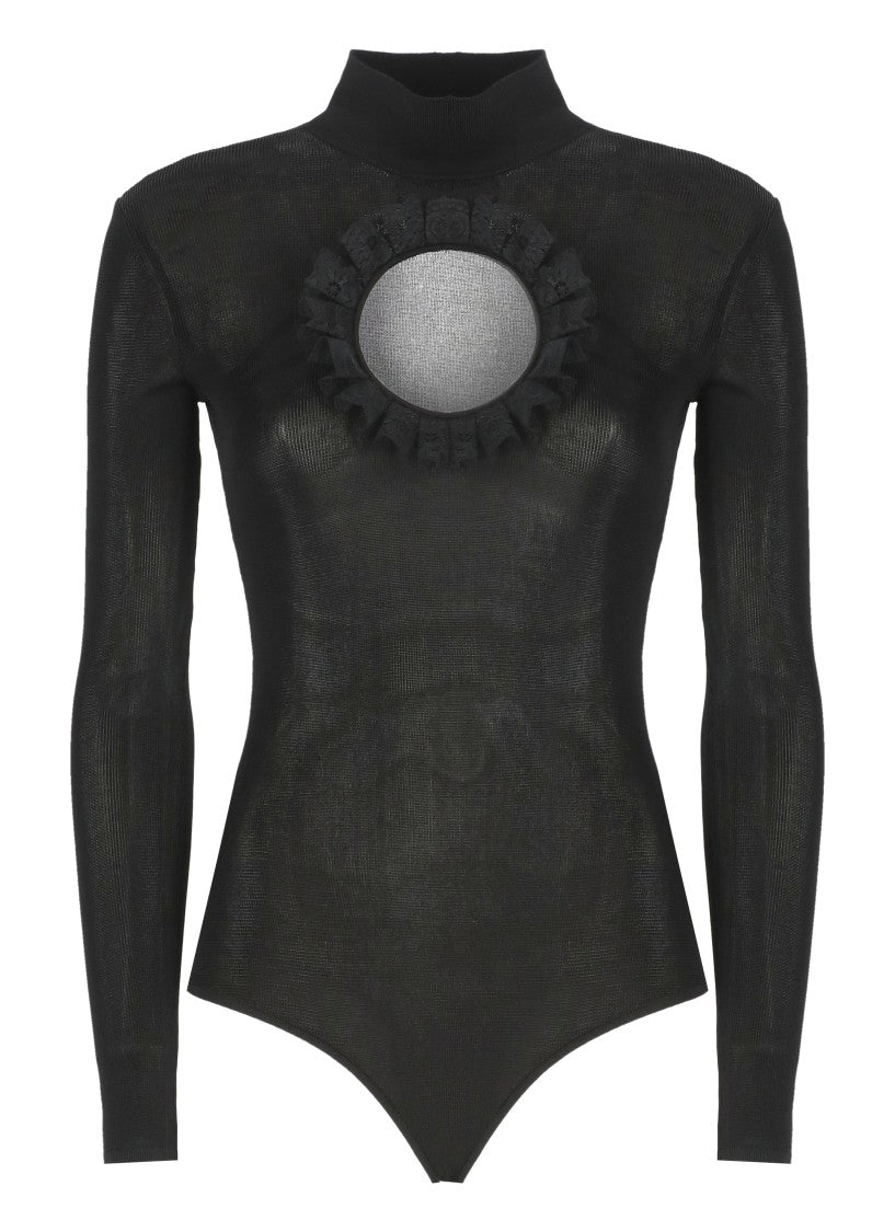 Self-Portrait Black Self Portrait Viscose Body