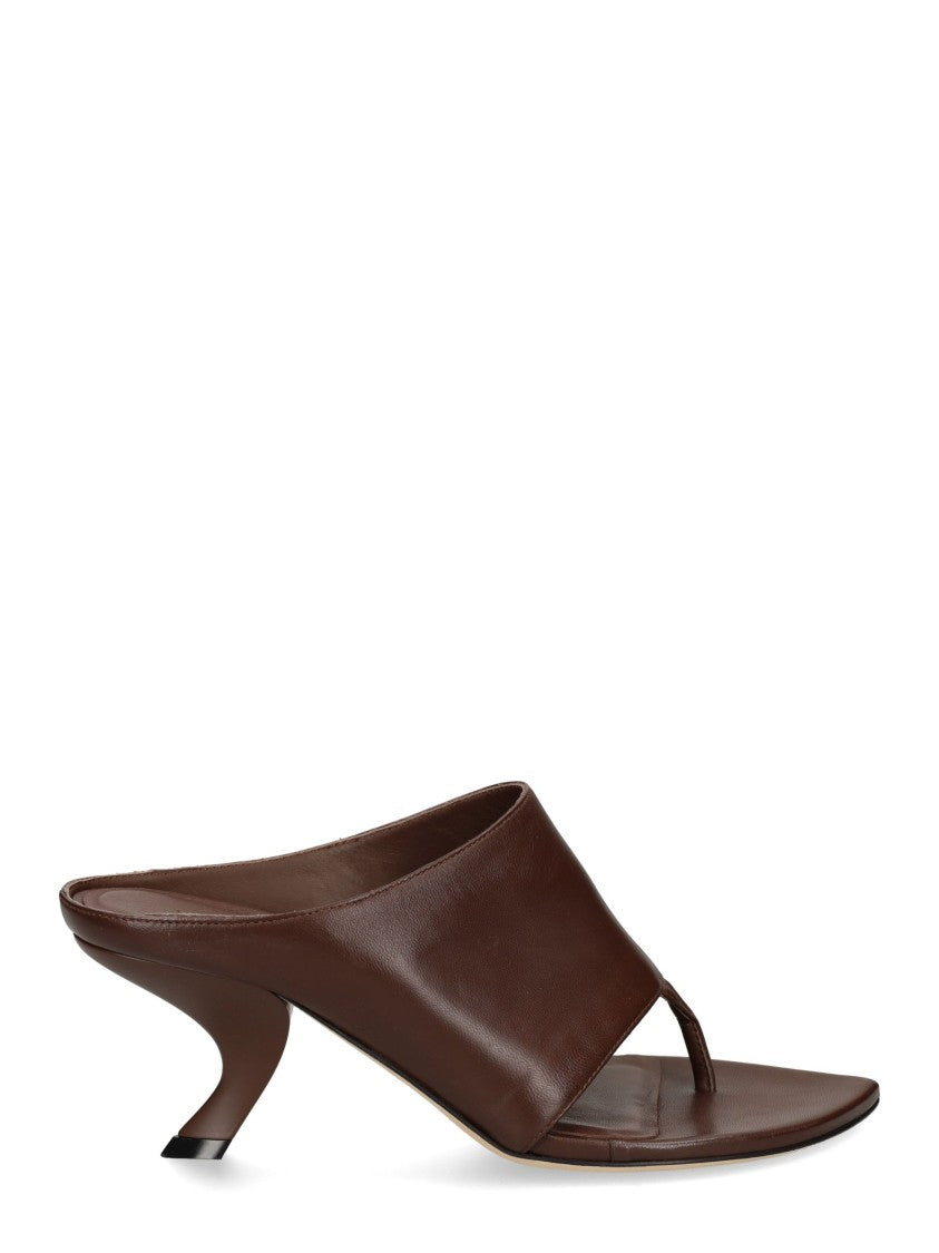 Vic Matié Baron Pointed Toe Kitten Heel Sandals