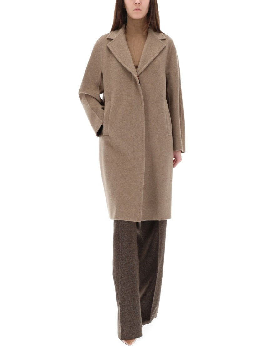 Max Mara Ardenne Notched Lapel Cashmere Coat
