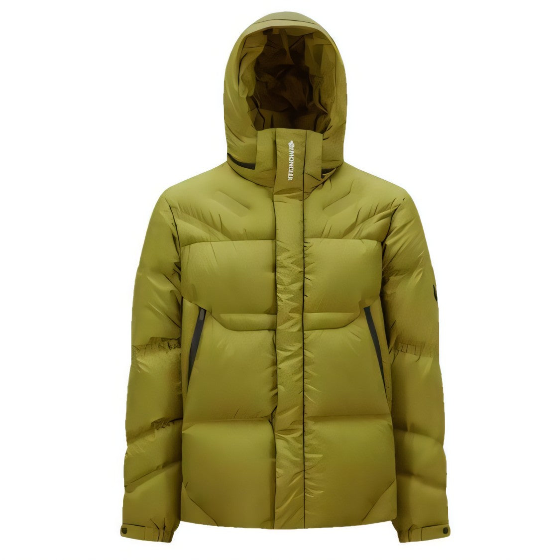 Moncler Structured Green Padded Jacket