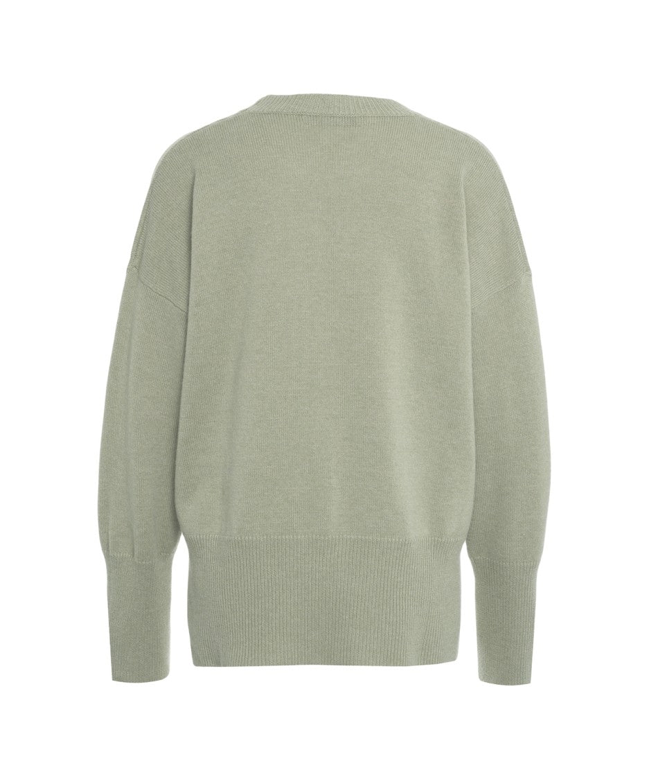 Grifoni Fine-Knit Pullover With Classic Round Neckline