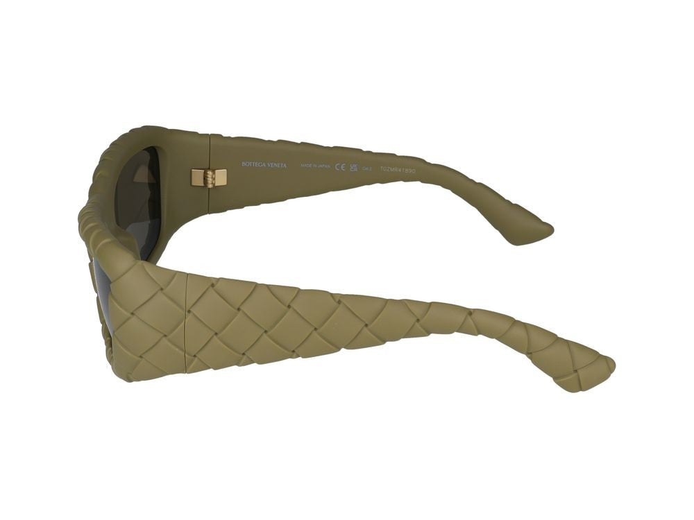 Bottega Veneta Sunglasses Bv1303s 002 Green Green Brown 56/19/130
