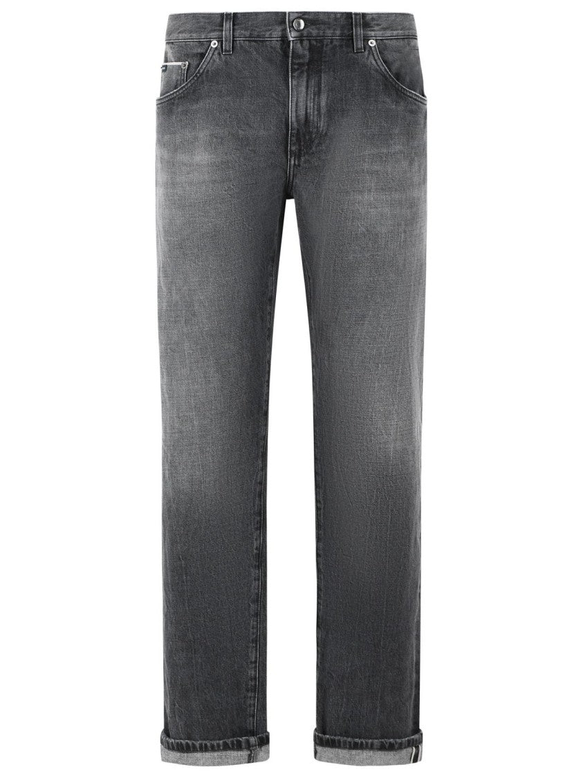 Dolce & Gabbana Grey Denim Jeans
