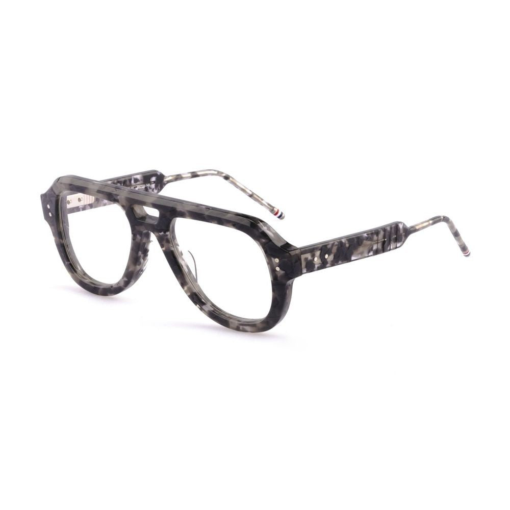 Thom Browne Ueo923a - G0002 Gray Havana Acetate Aviator Sunglasses