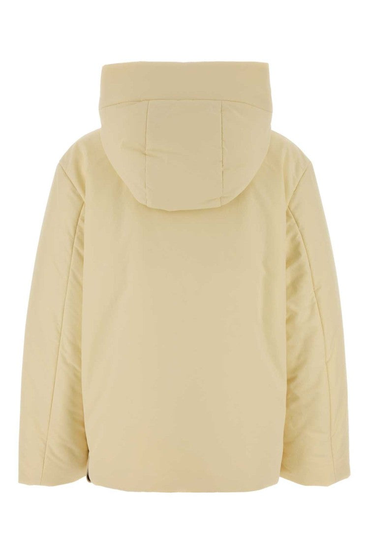 Jil Sander Cream Polyester Down Jacket