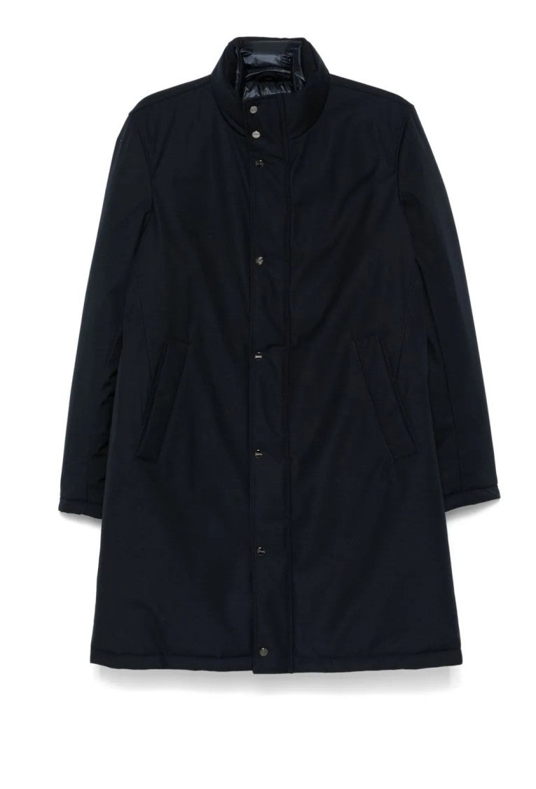 Herno Mid-Length Down Jacket With High Collar