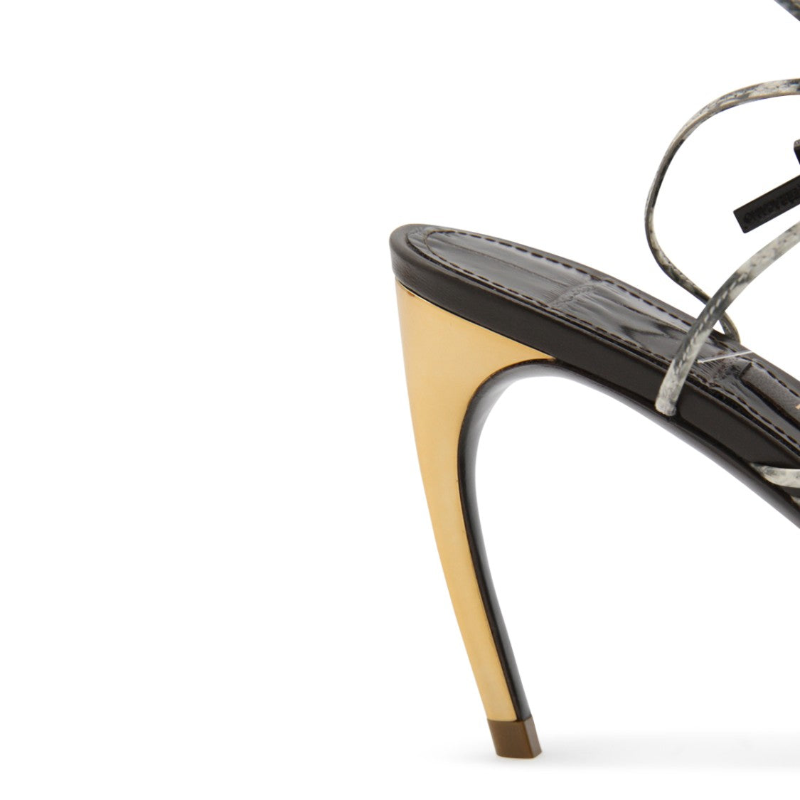 Ferragamo Brown Leather Sculptural Heel Pumps