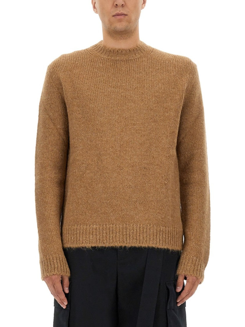 Jil Sander Relaxed Fit Wool Blend Sweater
