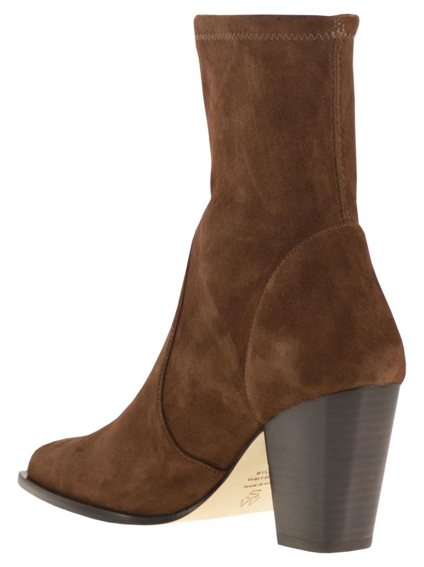 Stuart Weitzman Jolene - Suede Ankle Boots