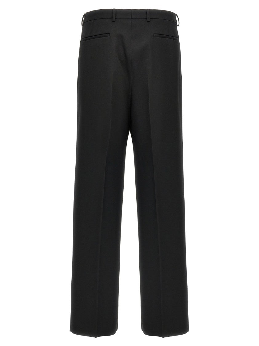 Gucci Double-Breasted Wool Dress With Tailored Blazer