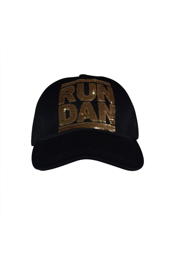 Dsquared2 Cotton And Mesh Black Cap