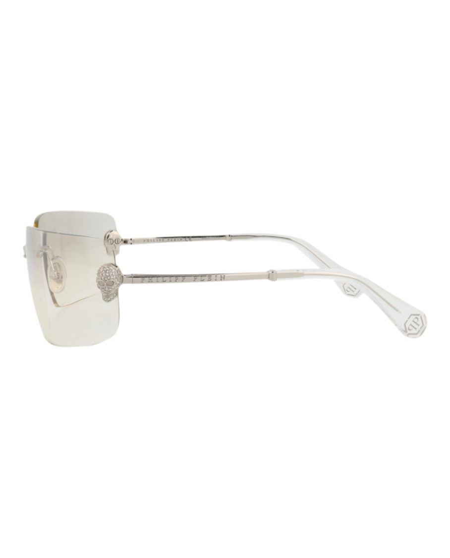 Philipp Plein Square-Frame Acetate Sunglasses With Crystal Embellishments