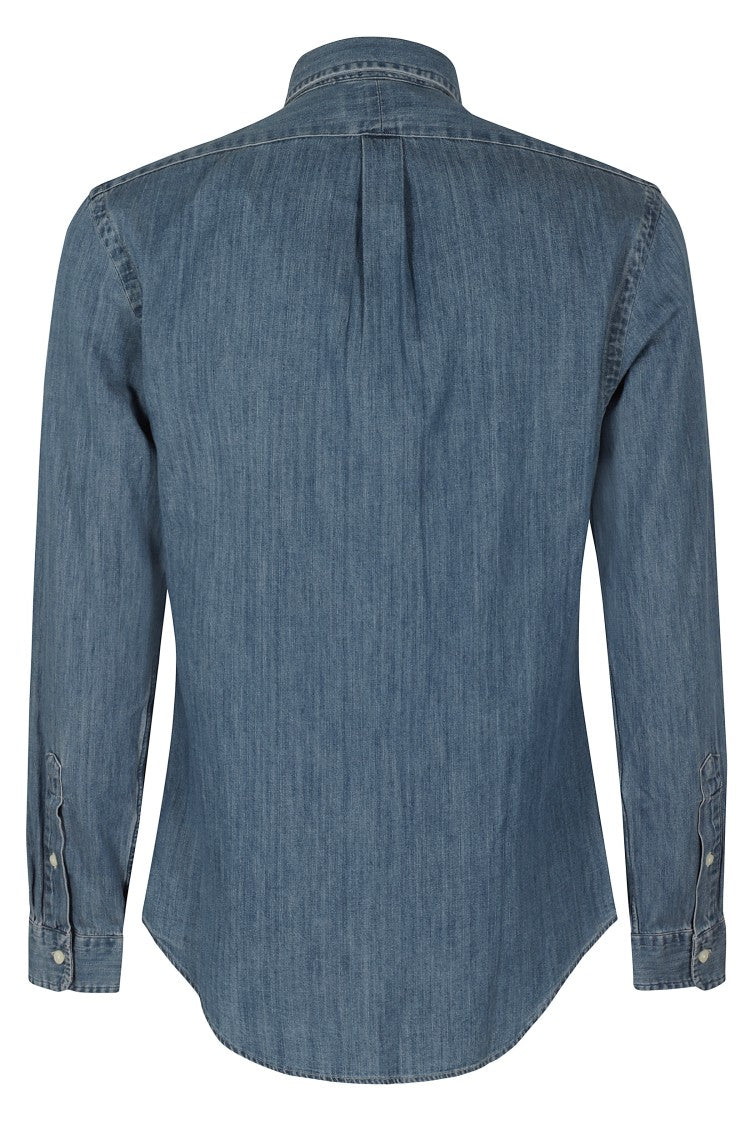 Polo Ralph Lauren Slim Fit Long Sleeve Denim Shirt