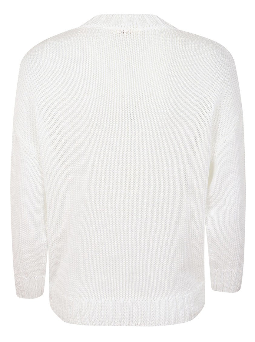 Zanone Textured Knit Sweater With Relaxed Fit