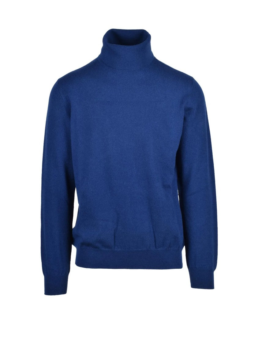 Alpha Studio Alpha Studio Cashmere Turtleneck Sweater With High Neck Design