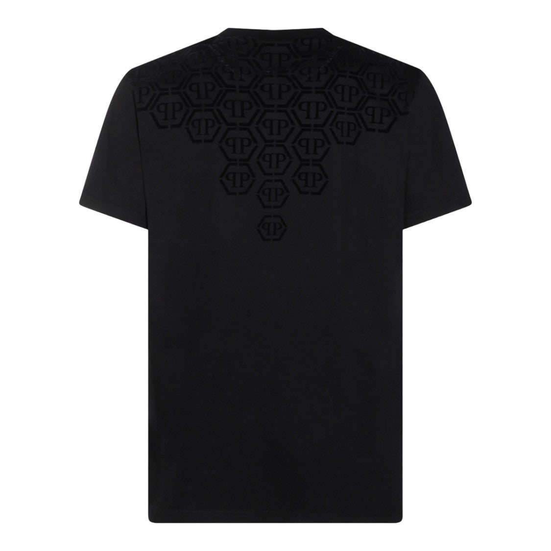 Philipp Plein Plain Black Short-Sleeve T-Shirt