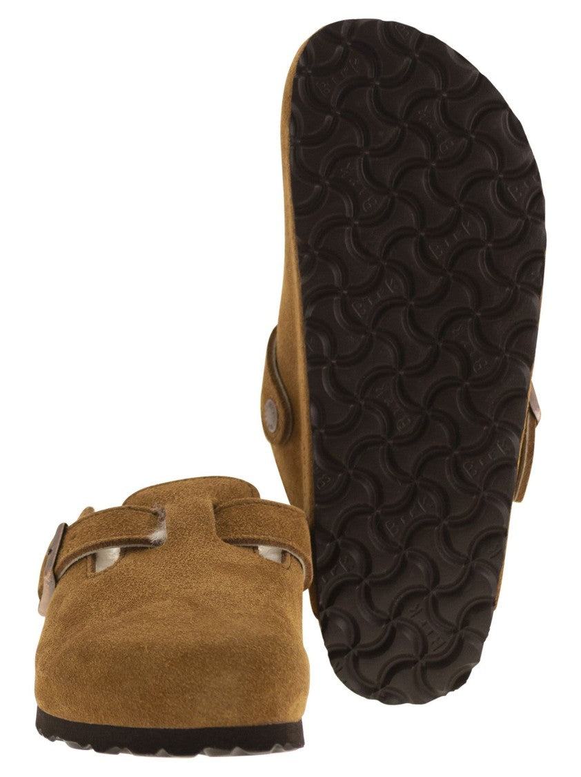 Birkenstock Boston - Sabot With Fur Lining