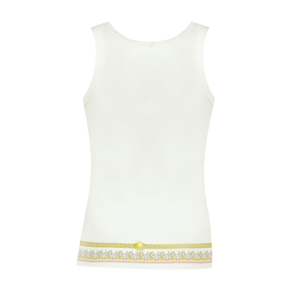 Versace Underwater T Shirt - Cotton - Neutral