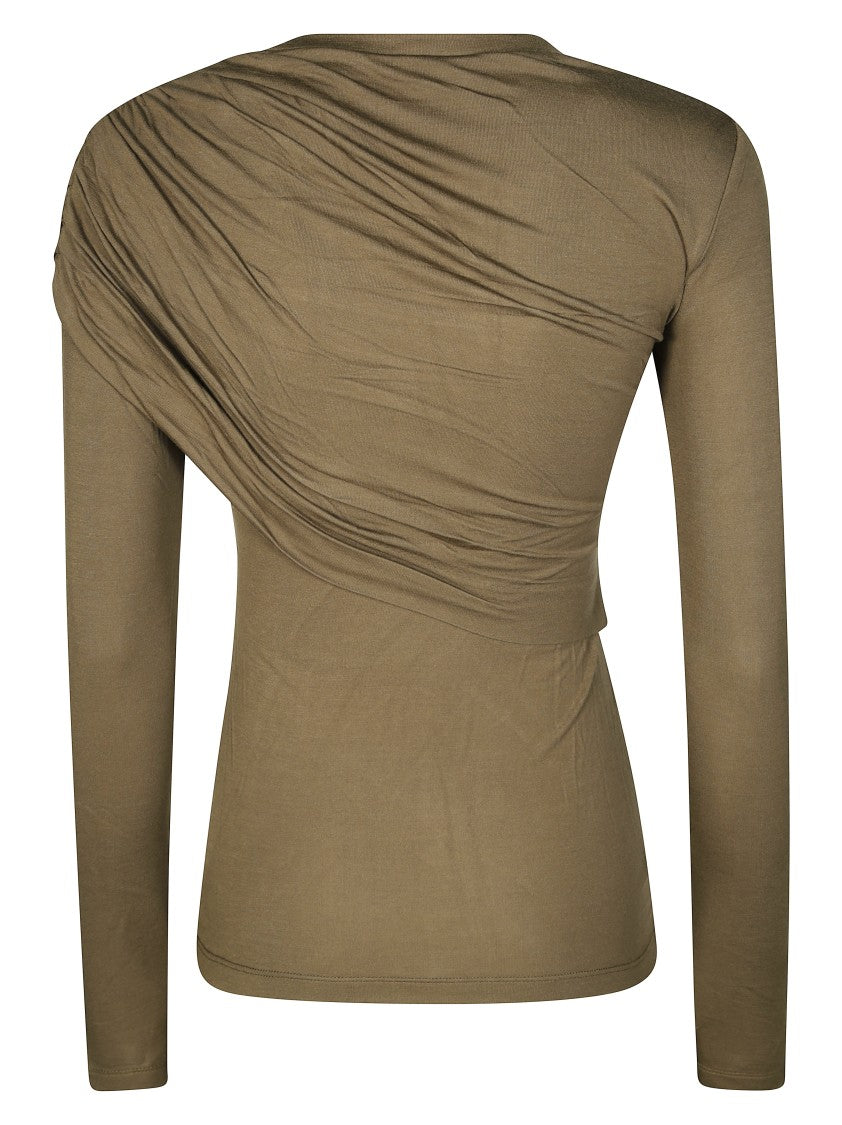 Isabel Marant Étoile Fitted Minimalist Top In Modal Blend