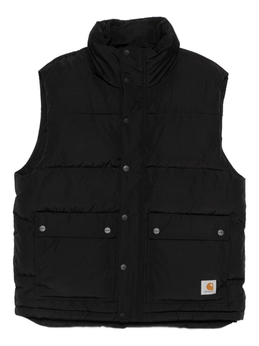 Carhartt Wip Brent Vest With Waterproof Synthetic Down Construction And Concealed Fastening