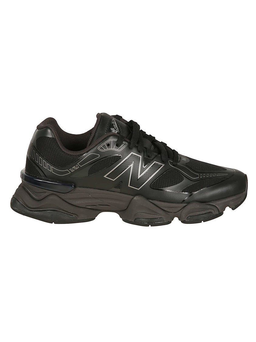 New Balance Black 9060 Mesh-Blend Sneakers