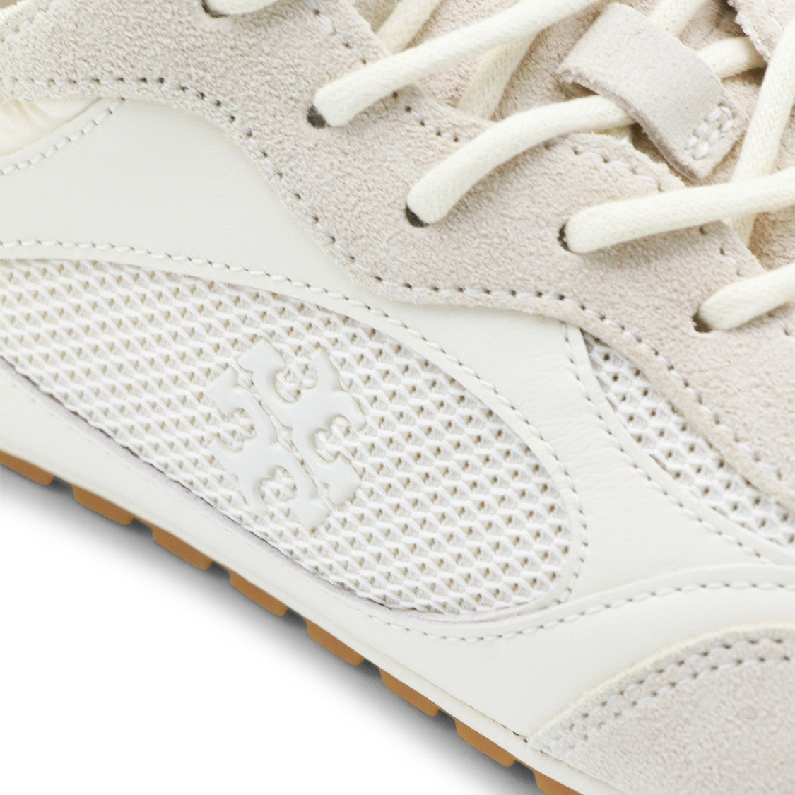 Tory Burch White Leather Sneakers
