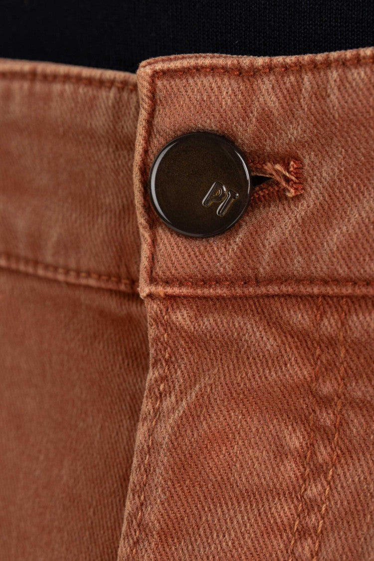 Pt Denim 5-Pocket Color Tapered Fit Trousers