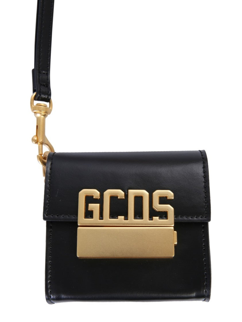 Gcds Compact Black Belt Bag