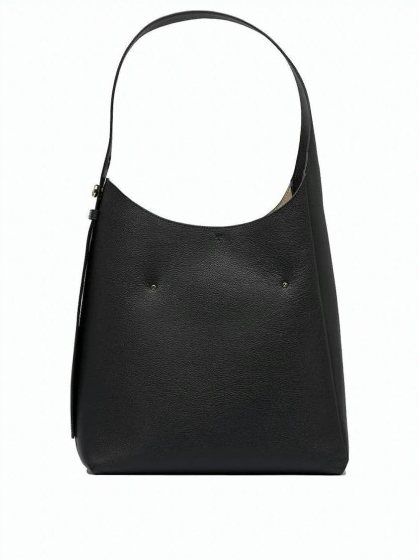 Tory Burch Smooth Leather Hobo Bag