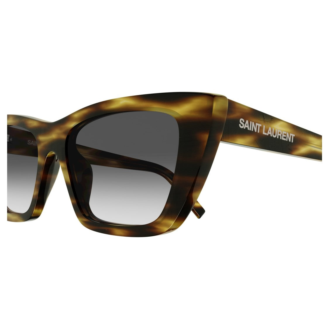 Saint Laurent Sl 276 Mica Oversized Tortoiseshell Square Sunglasses