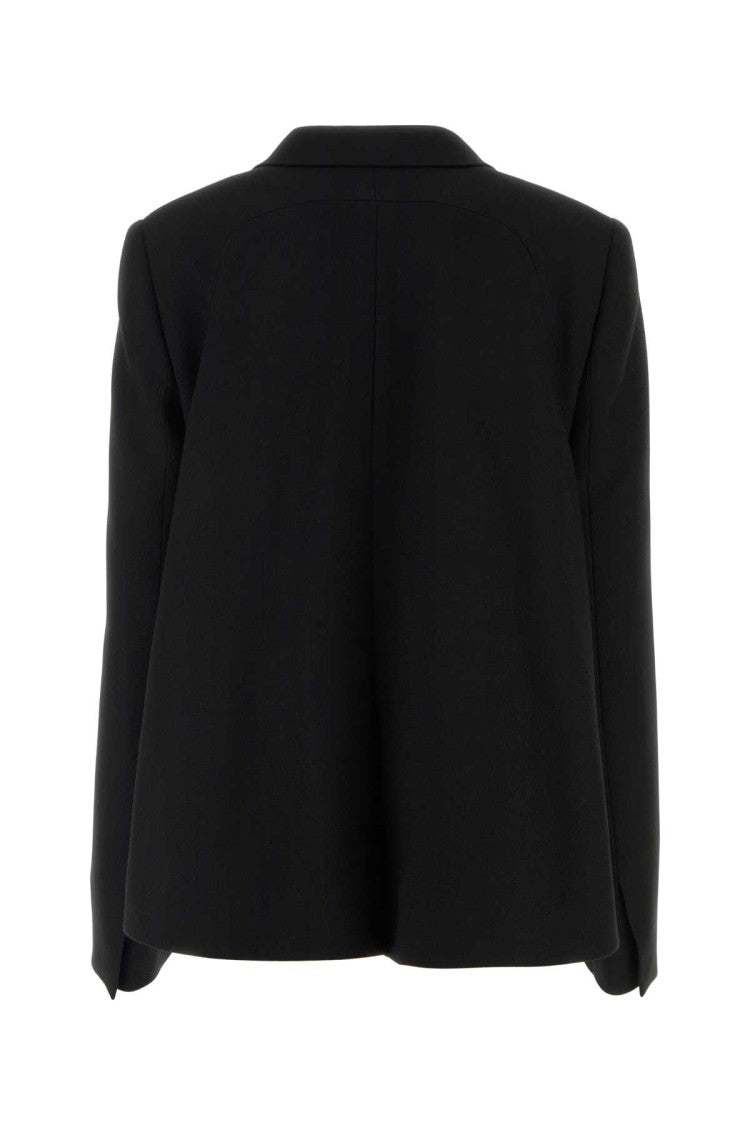 Fendi Black Wool Blend Blazer