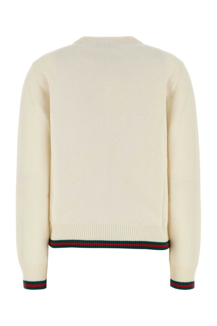 Gucci Ivory Wool Blend Sweater