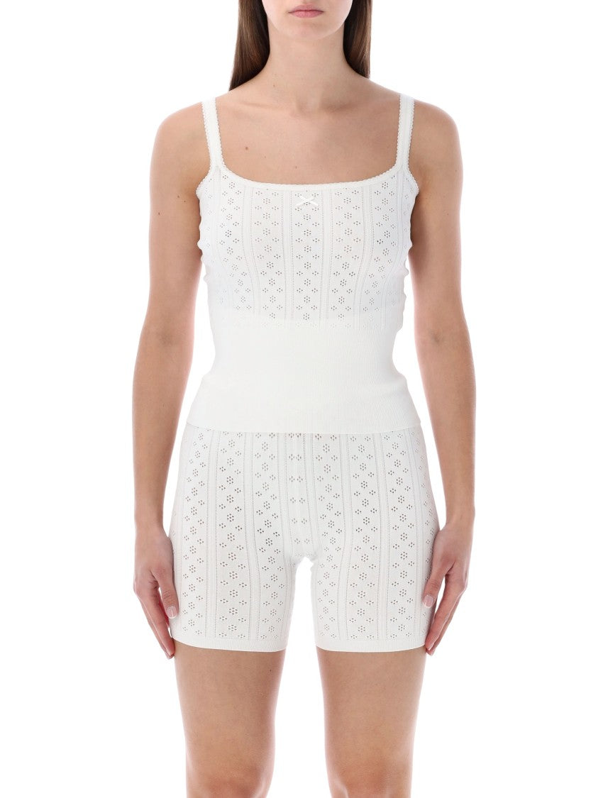 J. W. Anderson Pointelle Knit Cami Top
