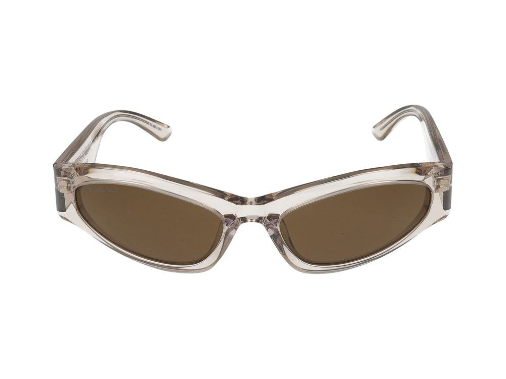 Balenciaga Sunglasses Balenciaga Bb0387s 004 Beige Beige Brown 58/19/140