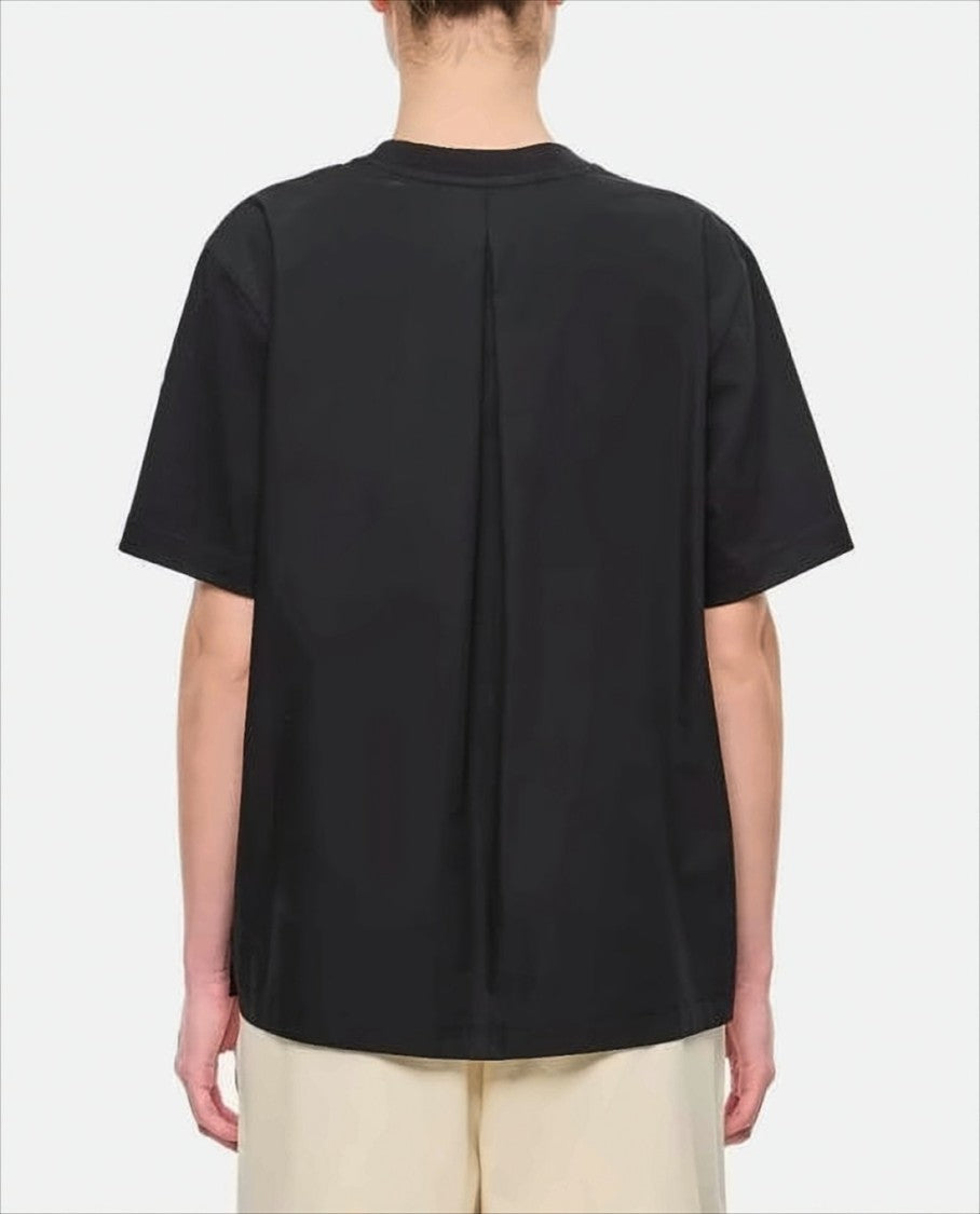 Moncler Relaxed Fit Black T-Shirt