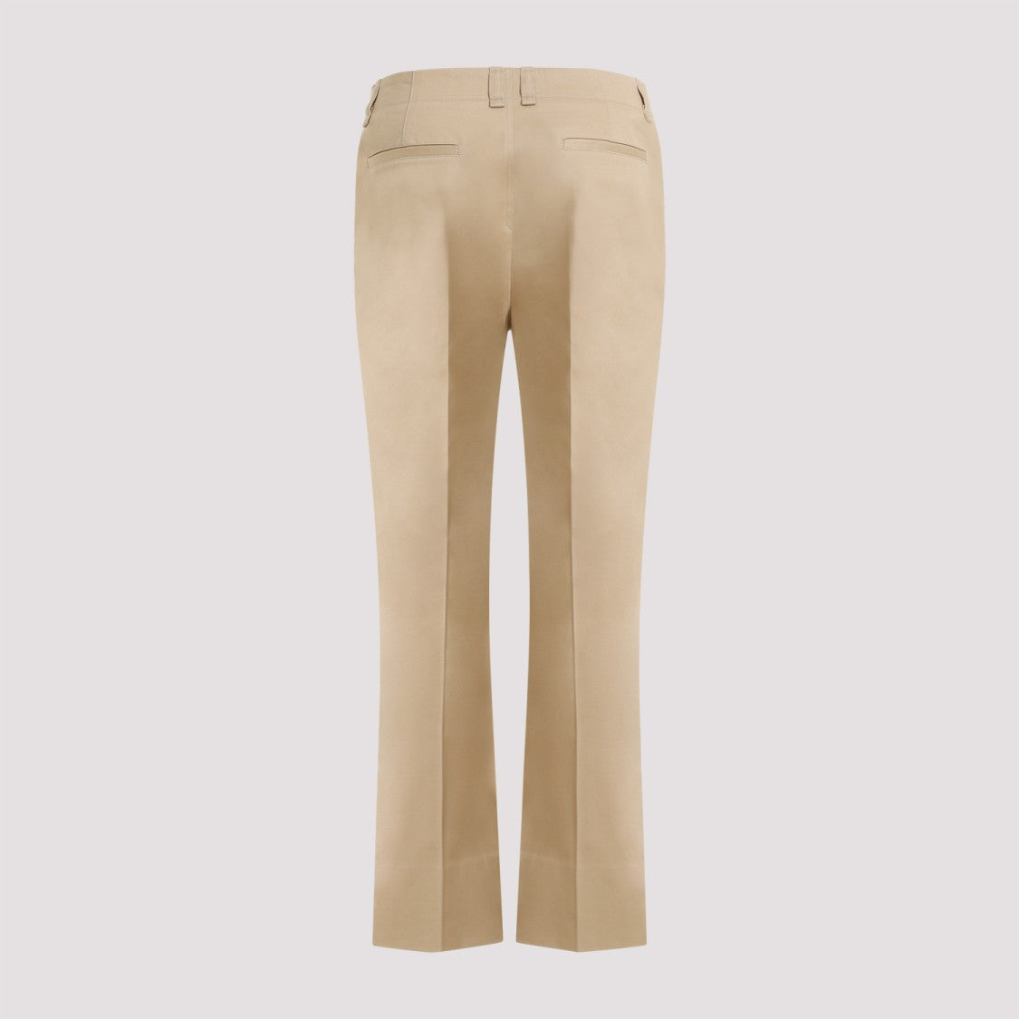Saint Laurent Beige Cotton Pants